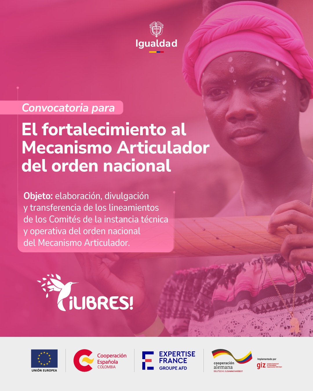 Convocatoria para El fortalecimiento al Mecanismo Articulador del orden nacional
