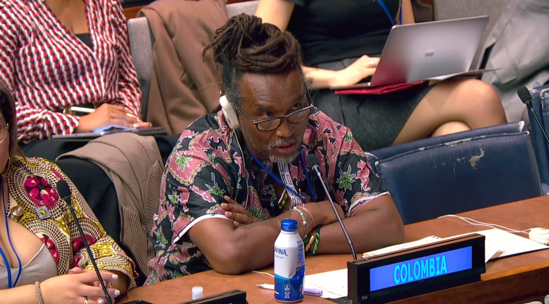 Ministro de Igualdad Carlos Rosero habla ante el pleno de la ONU en Nueva York