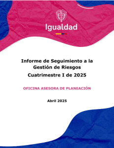 Informe de Seguimiento a la Gestión Riesgos 1er Cuatrimestre.pdf