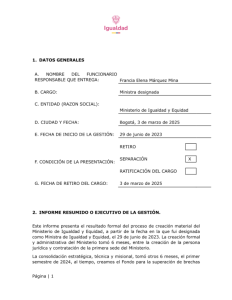 Informe de entrega 2025