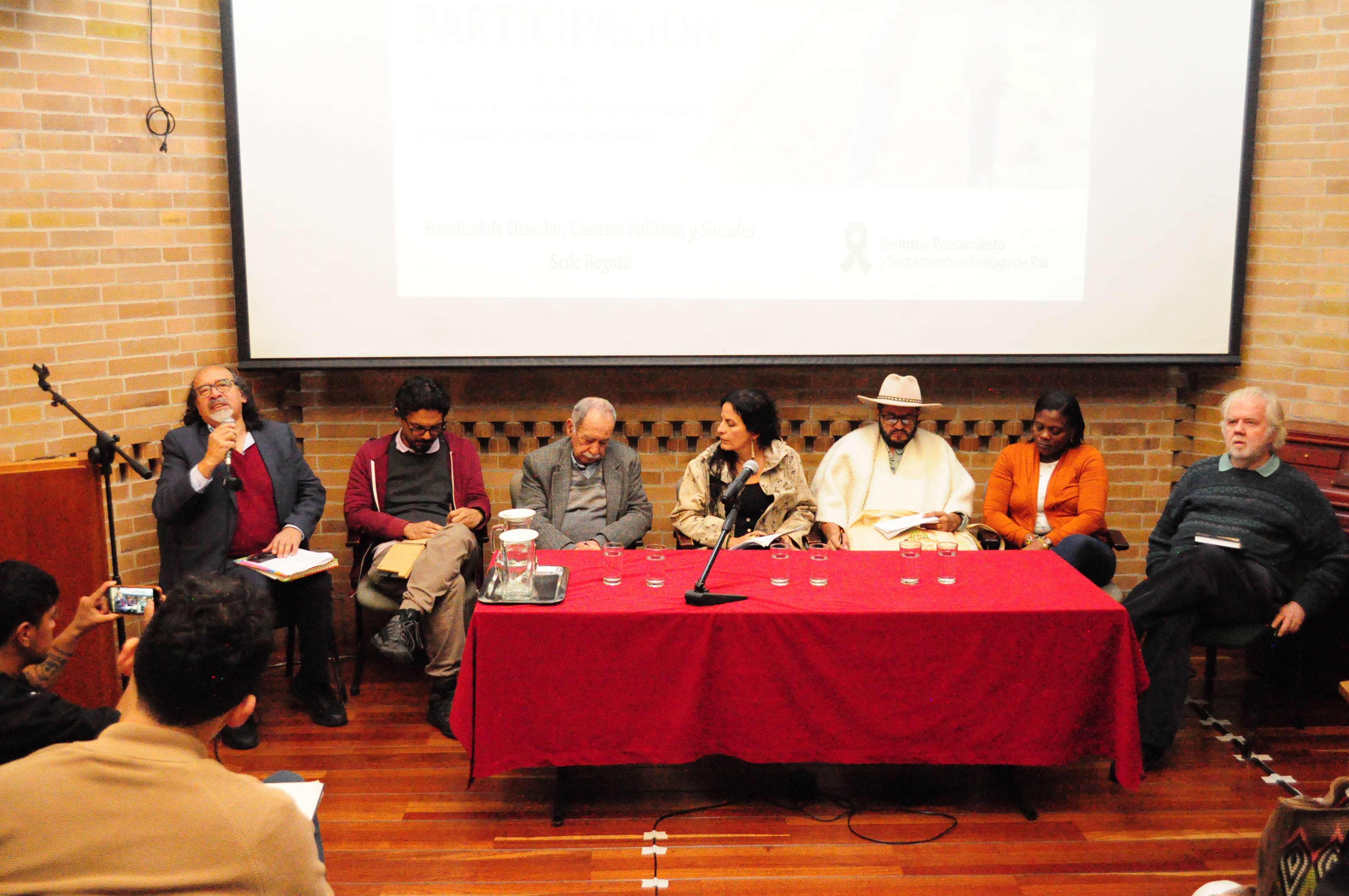 Panel proceso de construcción de la Política Pública para la Igualdad del Campesinado 