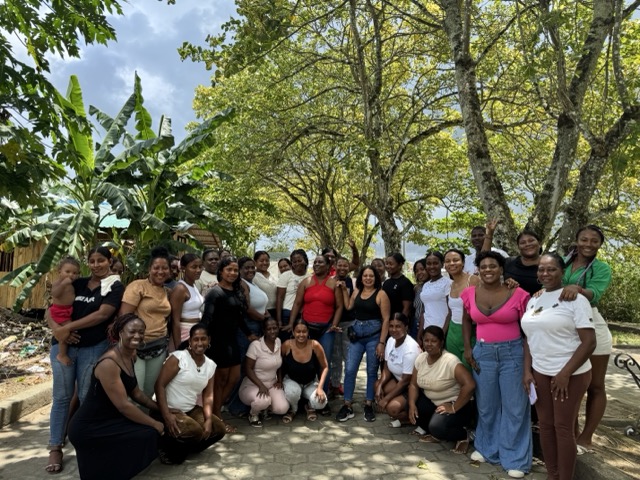 foto lideresas afrodescendientes en el Pacífico nariñense 