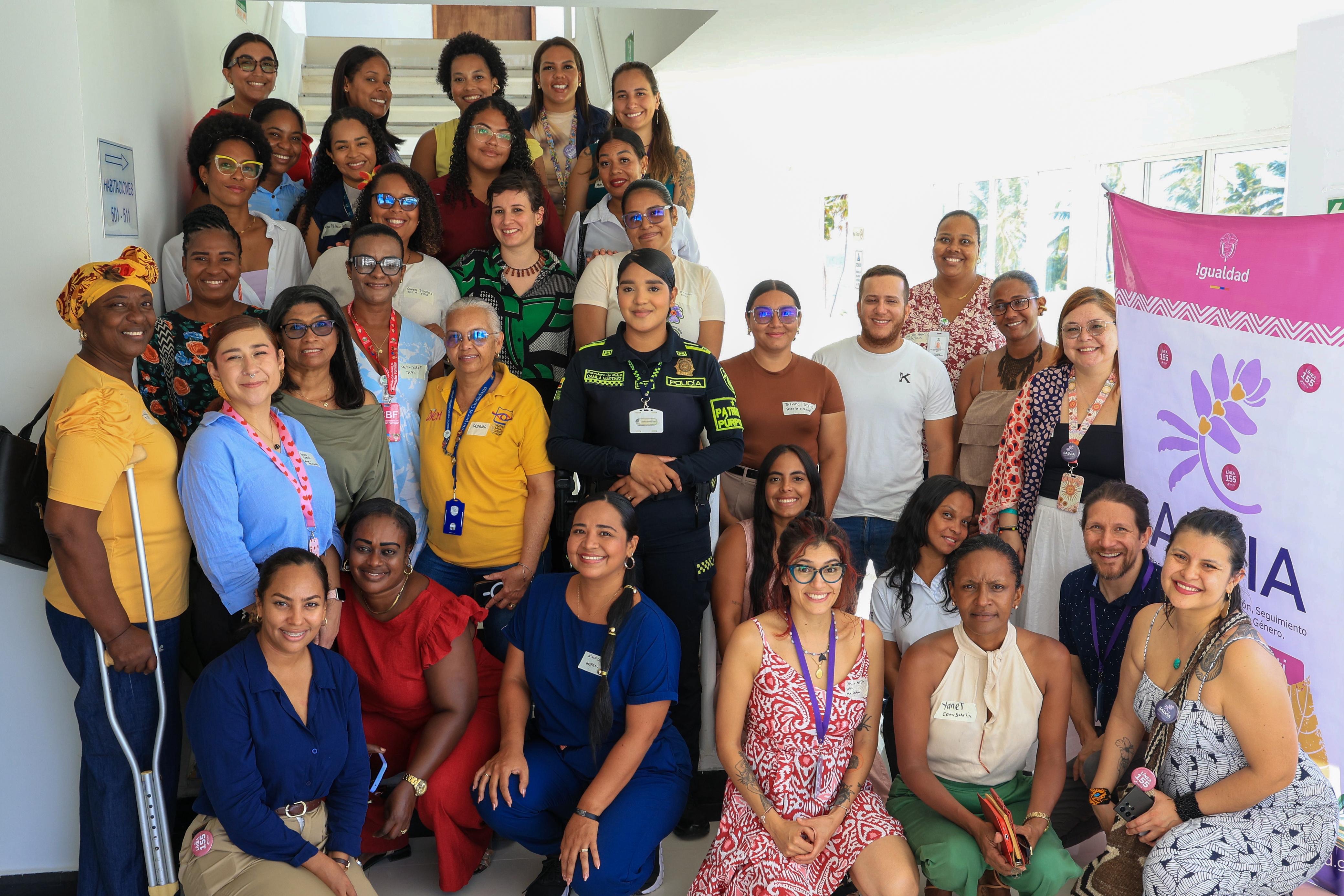 Imagen personas SALVIA en San Andres