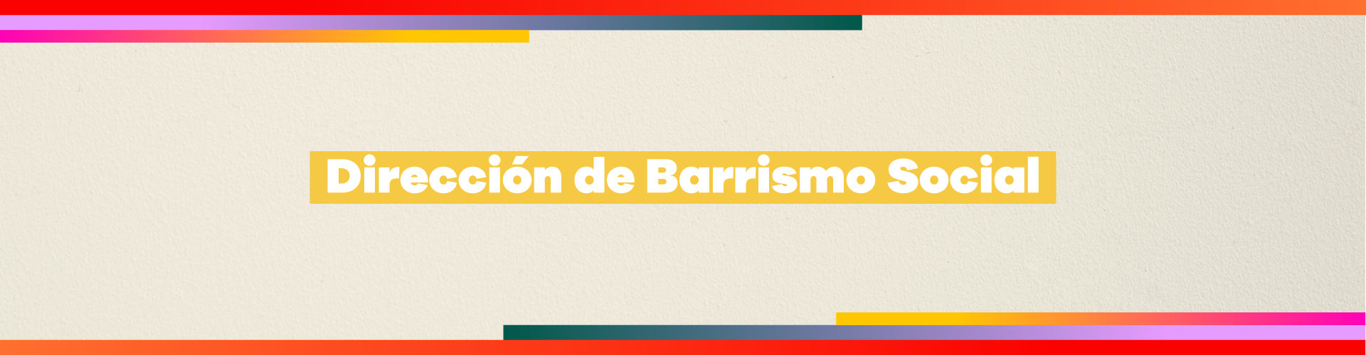 Dirección de Barrismo Social