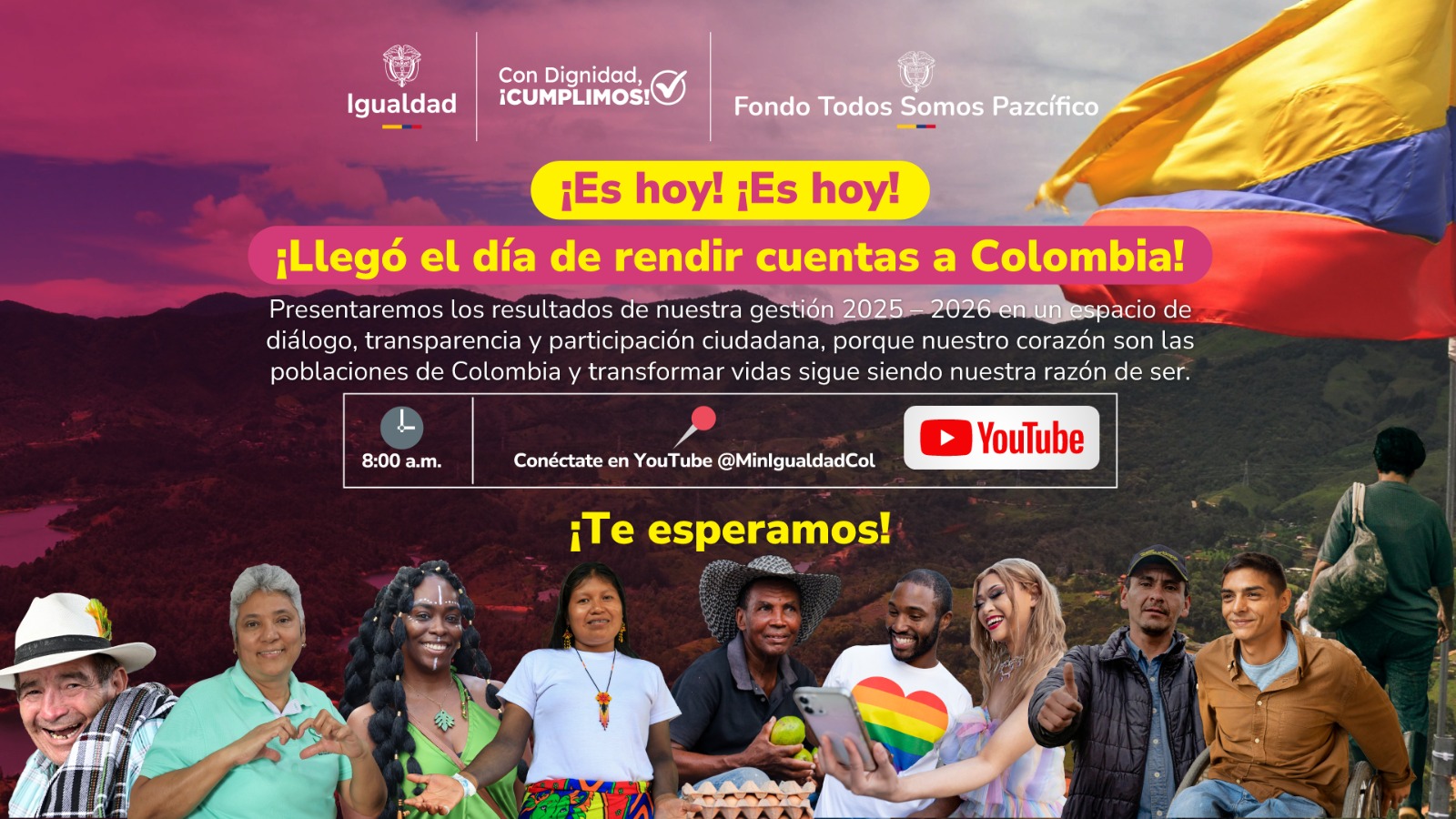 Presentamos los resultados de nuestra gestión 2025 - 2026 en un espacio de diálogo, transparencia y participación ciudadana 