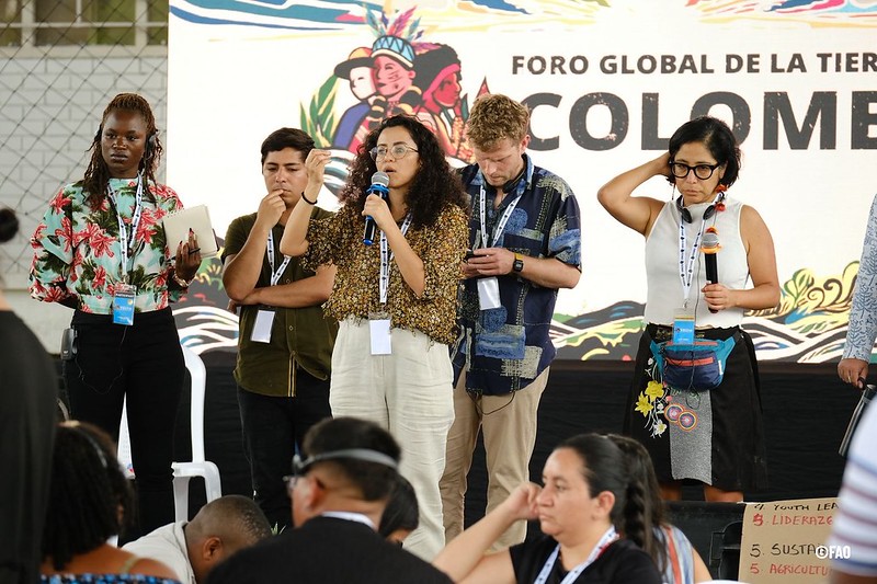 Jóvenes participan del Foro Global de la Tierra 2025 cuyo capítulo de juventud se realizó en Ocaña, Norte de Santander