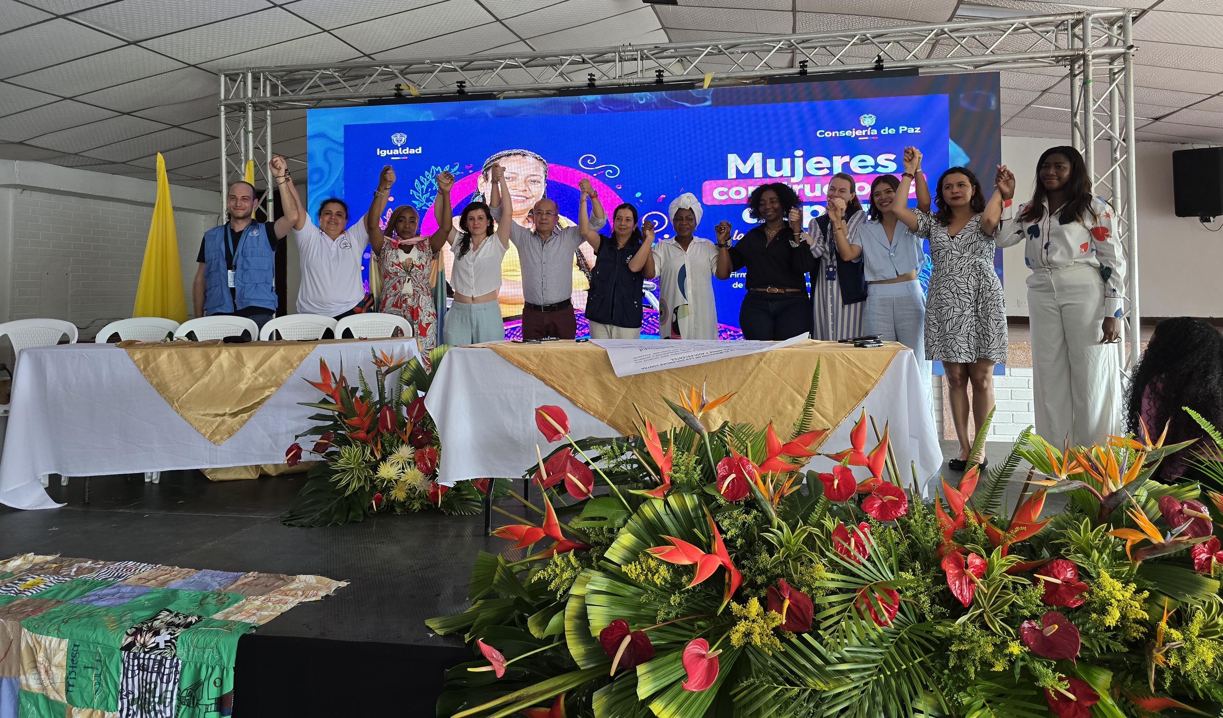 Foto panel Mujeres de Buenaventura consolidan acuerdo de paz y avanzan en la territorialización del PAN1325 