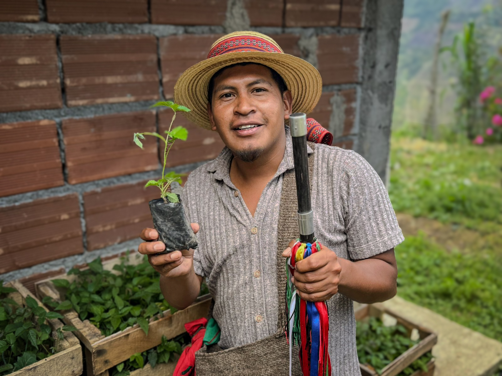 Imagen comunidades indígenas en el Cauca con capacidades productivas