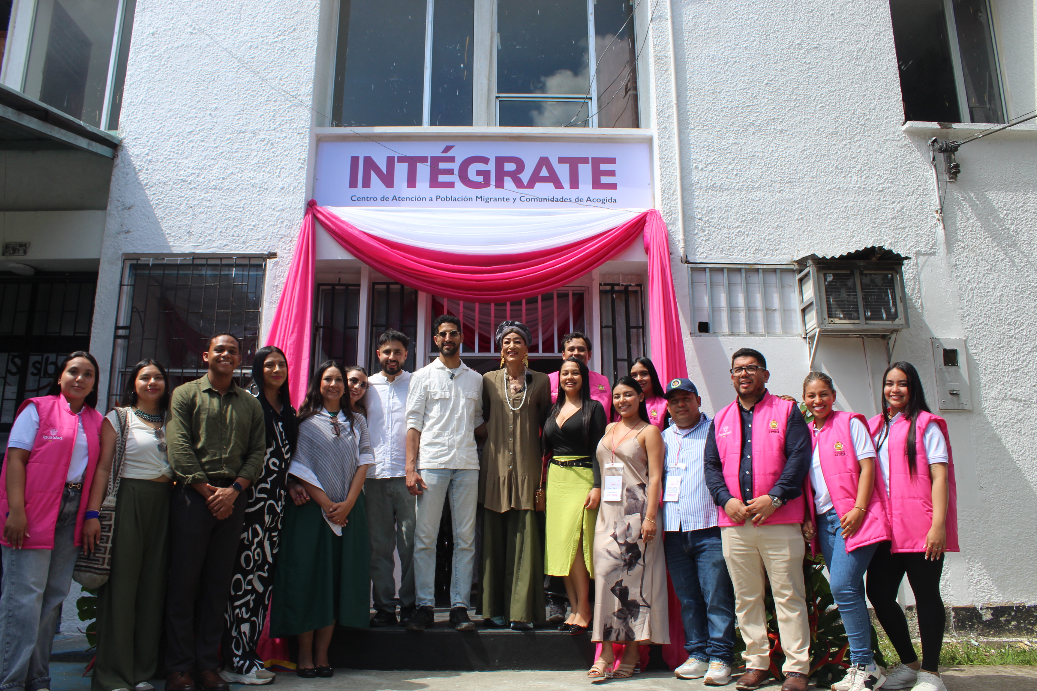 Foto inauguracion Centro Intégrate en Leticia, Amazonas 