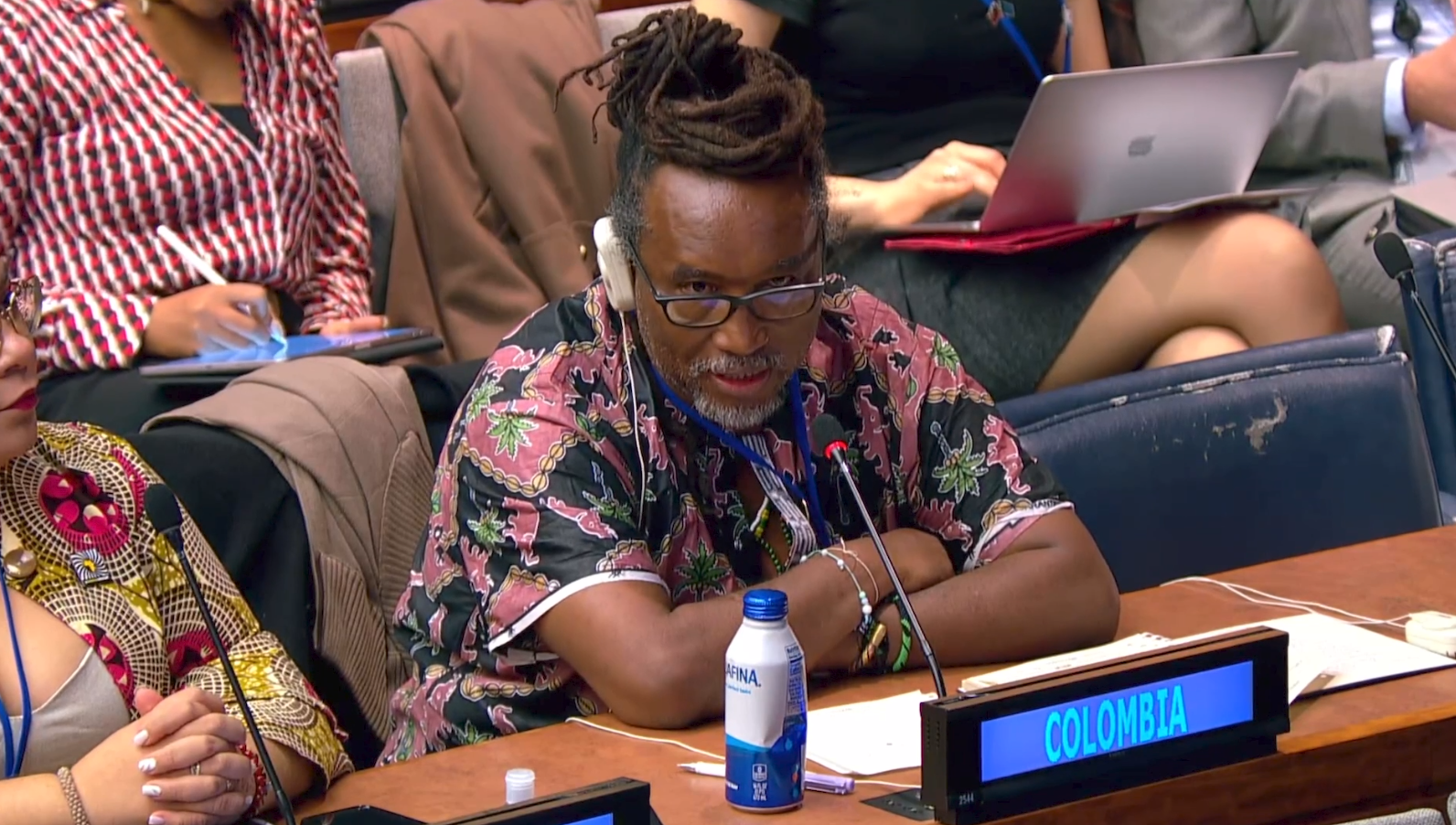 Ministro de Igualdad y Equidad Carlos Rosero en plenaria de la ONU: Foro permanente sobre afrodescendientes