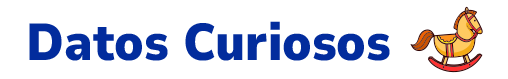 Ir a Datos Curiosos
